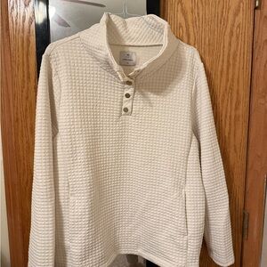 Dudley Stephens Cream Quilted Top